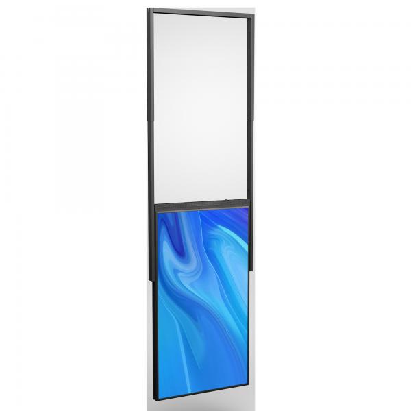 Quality 49inch High Brightness Double Sided LCD Window Displays with narrow bezel 14.3mm for sale