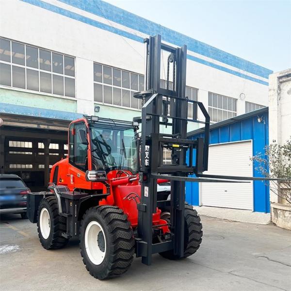 Quality SDJG T50A Four Wheel Drive All Terrain Vehicles 4400*1000*2900mm EPA Approved Forklift for sale