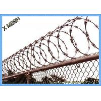 China Stainless Steel Spiral Concertina Razor Barbed Tape Wire Hot Dipped Galvanized factory