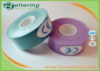 China Colored Kt Therapeutic Tape , Sports Medicine Kinesiology Tape For Shoulder Pain factory