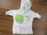 China 100% Cotton Custom Bath Robe with Hood for baby Unisex factory