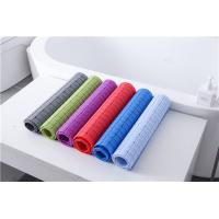 China Colorful 100*40cm Runner Bath Mat Premium PVC Non Slip Bathtub Mat factory