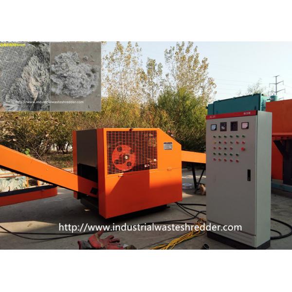 Quality Carpet Rug Waste Recycling Rag Cutting Machine Foot Pad Leather Shredder Rotary Blades for sale