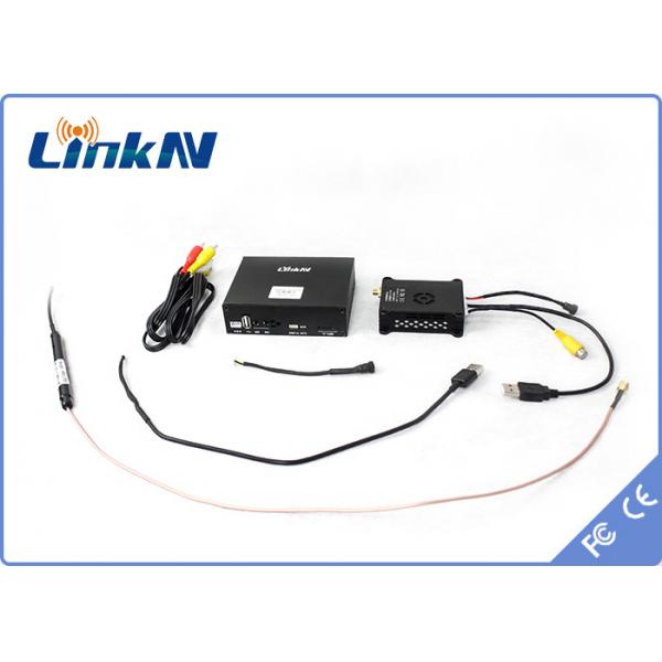 Quality 20km Mini UAV Video Transmitter HDMI CVBS COFDM Modulation H.264 AES256 Low for sale