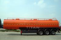 China truck trailer use fuel tanker trailer with tri axle for sale factory
