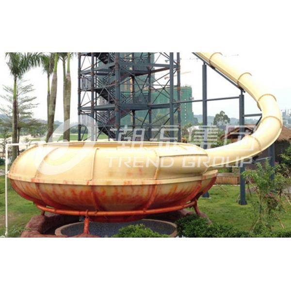 Quality Outdoor Fiberglass Water Slide Games for One Person Per Time , Adult Used in for sale