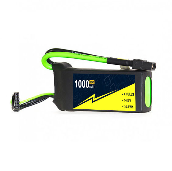Quality W/XT-60 Connector RC Car Lipo Battery Pack 1000mAh 3S 11.1V 75C-150C for sale