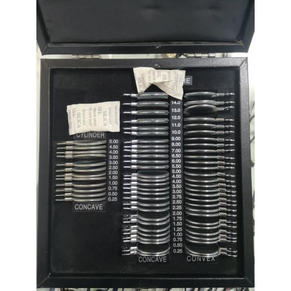 Quality JIANPENG Optometry Trial Lens 40PCS Aluminium Case Clinic Optometry Trial Lens Set Metal Rim Material Highly Durable for sale