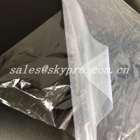 China Medical Grade Transparent Silicon Rubber Sheet Roll 1~25mmX500~1400mm factory
