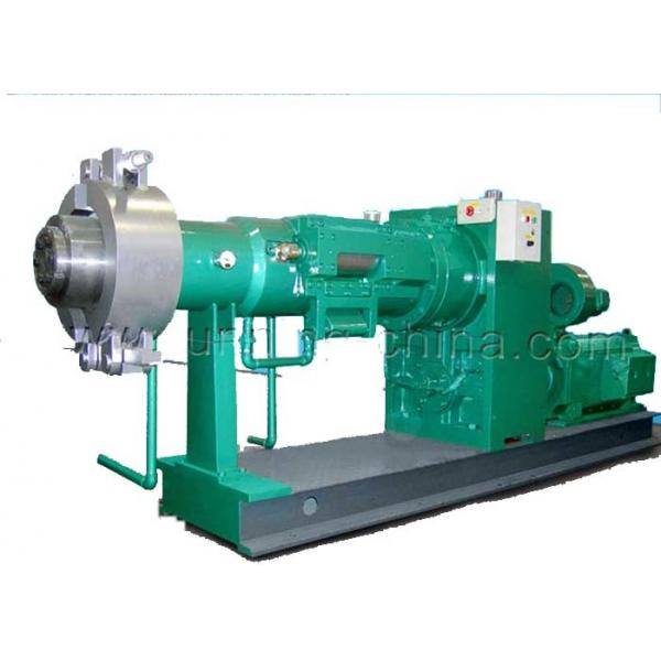 Quality Compact Hot Feed Rubber Extruder With Heating And Cooling System for sale