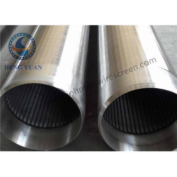 Quality Johnson Filter Water Well Pipe Low Energy Consumption , Welded Rings End Connection for sale