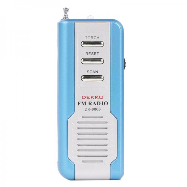 Quality Auto FM Speaker Radio Player DSP Chip 43mm Mini Pocket Wireless Personal for sale
