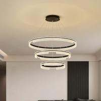 Quality Polishing Metal Material LED Contemporary Round Chandelier 20 - 30m² for sale