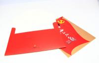 China Gloss / Matt Varnish Paper Card Printing Service With Envelope For Wedding factory