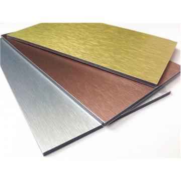 Quality 5mm ,3003 alloy,Brushed Aluminum Composite Panel for sale
