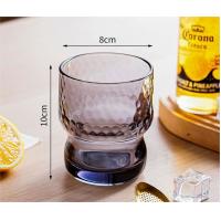 China 300ml Clear Glass Tumbler Water Cups For Daily Use factory