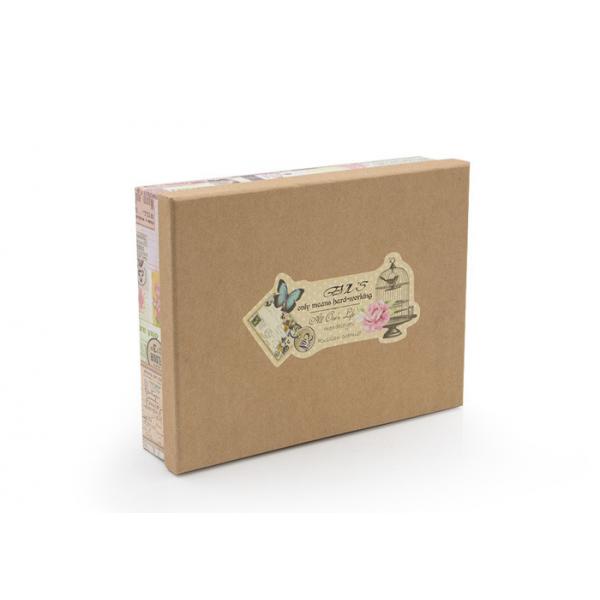 Quality Eco-friendly kraft Paper Gift Box with lid Packaging Gift Box for Shirt / for sale