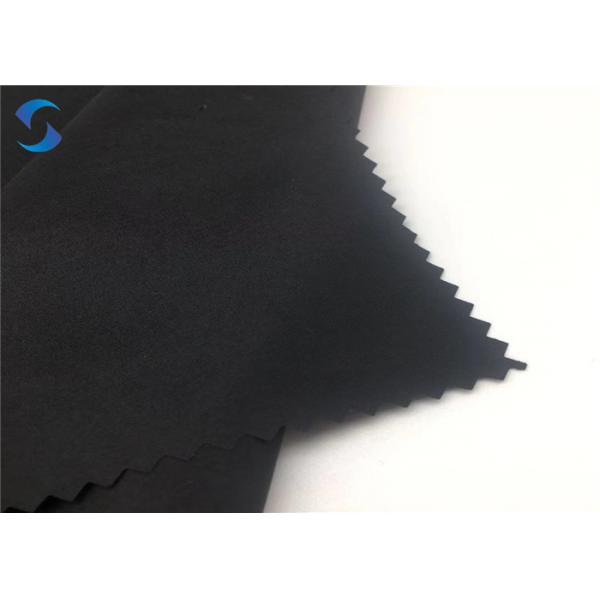Quality 76GSM 320T 75d Black Polyester Fabric For Dress for sale