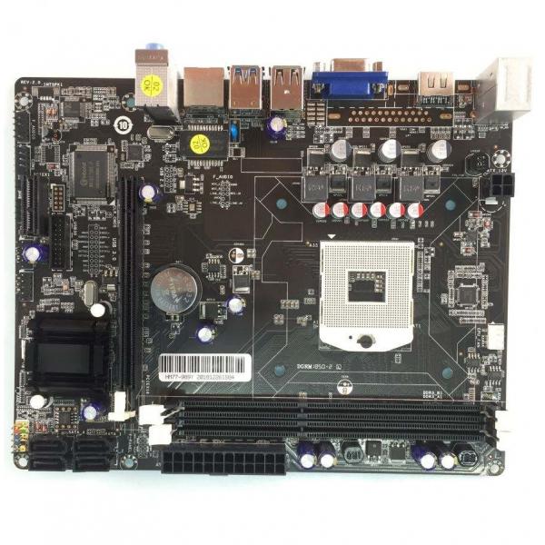 Quality Intel HM76 Laptop Gaming Motherboard Supports 4 SATA PGA 989 Micro-ATX for sale