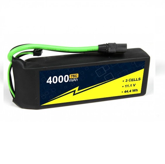 Quality 11.1V 75C RC Airplane Battery 4000mAh 3S With W/XT-90 Connector for sale