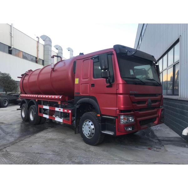 Quality SINOTRUK HOWO 6X4 336hp Vacuum Sewage Suction Truck for sale