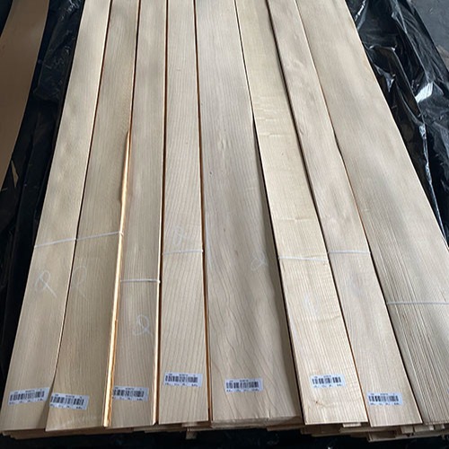 Quality 120cm White Wood Veneer Engineered  Use Quarter Cut 12% Moisture for sale