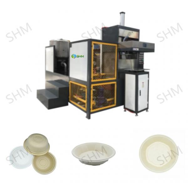 Quality Small Recyclable Bagasse Pulp Molding Machine Stainless Steel Bagasse Plate Machine for sale