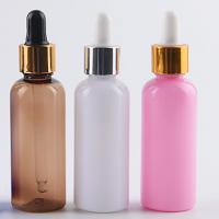 China Colorful Empty PET Plastic Drop Bottle For Hair Styling Products factory