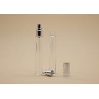 china Small Glass Cosmetic Spray Bottles , Clear Glass Perfume Bottles Screw Neck