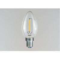 China FG45 2W / 4W Yellow Filament LED Light Bulbs CE For Residential And Indoor factory