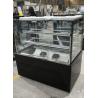 China Dessert Cake Showcase Bakery Display Refrigerator with Marble Base Fan Cooling factory