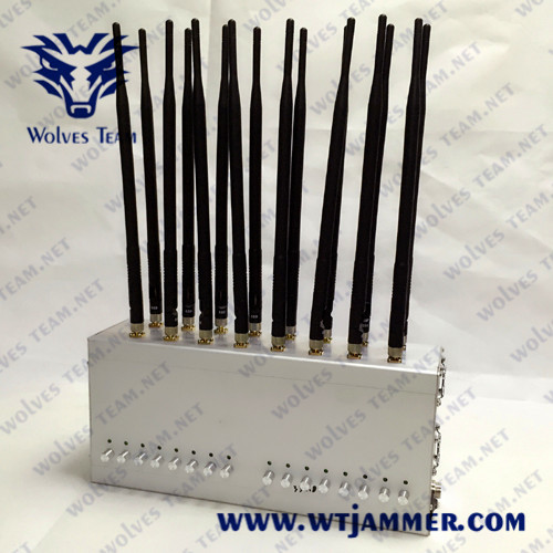 Quality Meeting Rooms All Frequency 150m 140W Cell Phone Jammer for sale