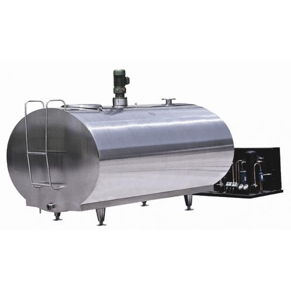 Quality 5000L Stainless Steel Milk Chilling Cooling Tank For Milk Farm for sale