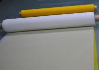 China 165T-31 Silk Screen Mesh Roll For PCB / Glass Printing , White / Yellow Color factory