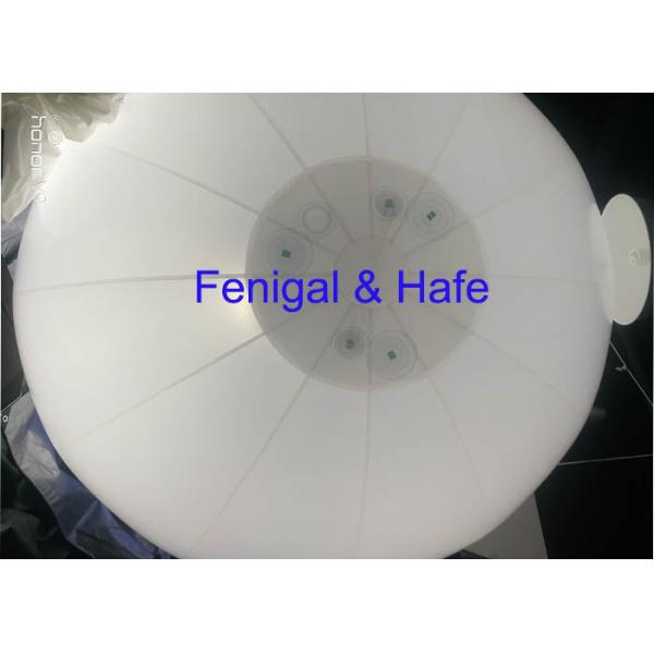 Quality Floating 20m 2000W Halogen Lamp 2.3m Helium Balloon Lights for sale
