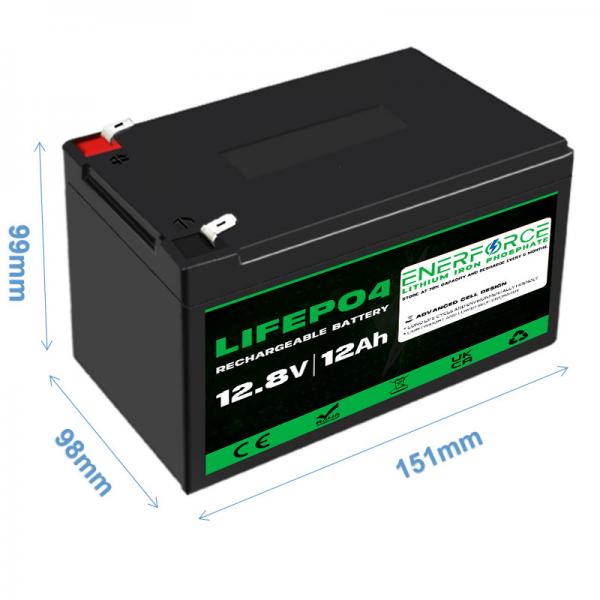 Quality 12V 12Ah LiFePO4 Battery Pack With BMS For Lawn Mower UPS Scooter for sale