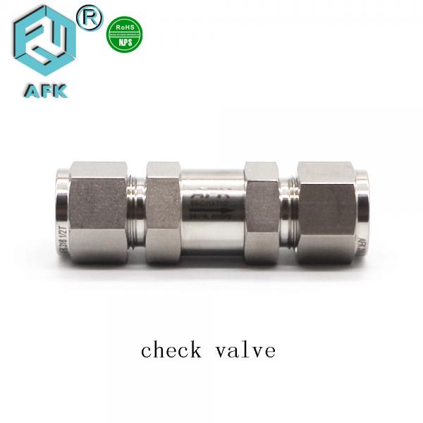 Quality Stainless Steel High Pressure Flow Control One Way Check valve for sale