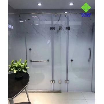 Quality Safety Frosted Fading Glass Single Glass Raw Material For Shower Room for sale