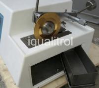 China Low Speed 10-600rpm Metallographic Cutting Machine 80W With Diamond Saw factory