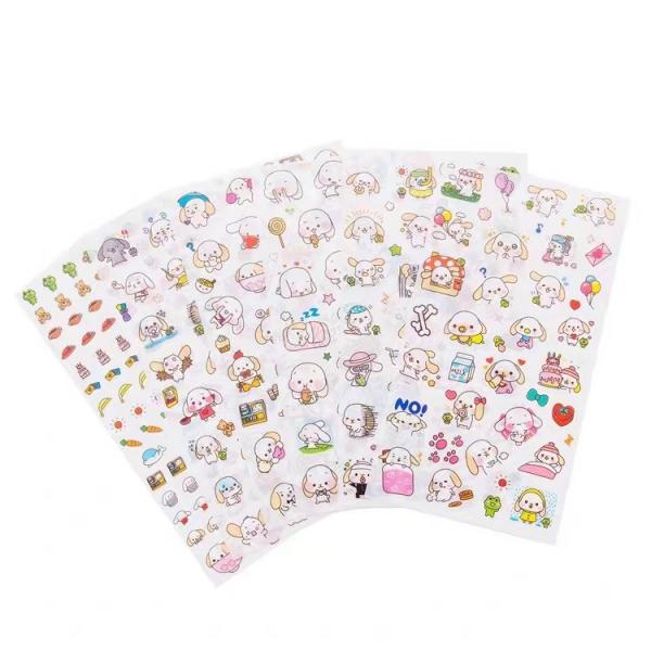 Quality Colorful Adhesive Daily Planner Sticker 16.5*8.8CM For Promotion for sale