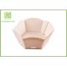 China Disposable Wooden Pasta Serving Bowl , 12'' Big Wooden Sushi Bowl For Hotel factory