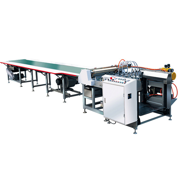 Quality High Efficiency Automatic Gluing Machine For Rigid Box / Set Up Box / Cover Making for sale