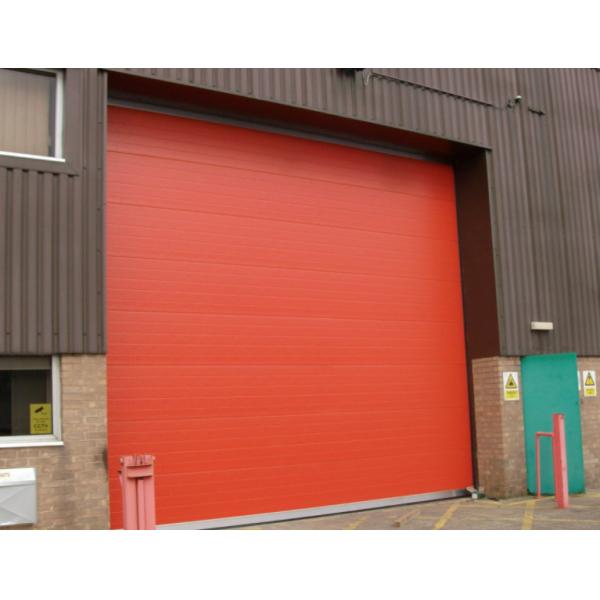 Quality Steel Insulated Sectional Overhead Doors , Commercial Sectional Doors for sale