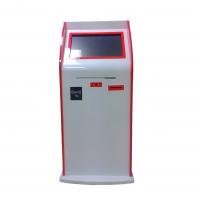 China 19 infrared Self Service Kiosk , Airports / ports touchscreen Kiosk factory