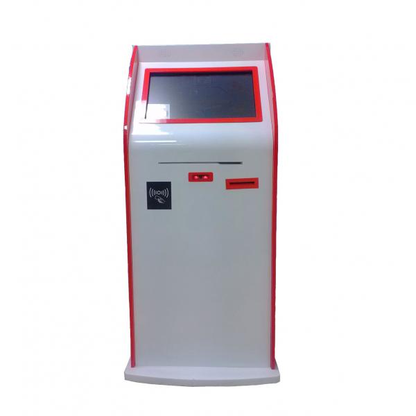 Quality touch screen Multimedia Kiosks With cash acceptor , A4 printer smart Government kiosk for sale
