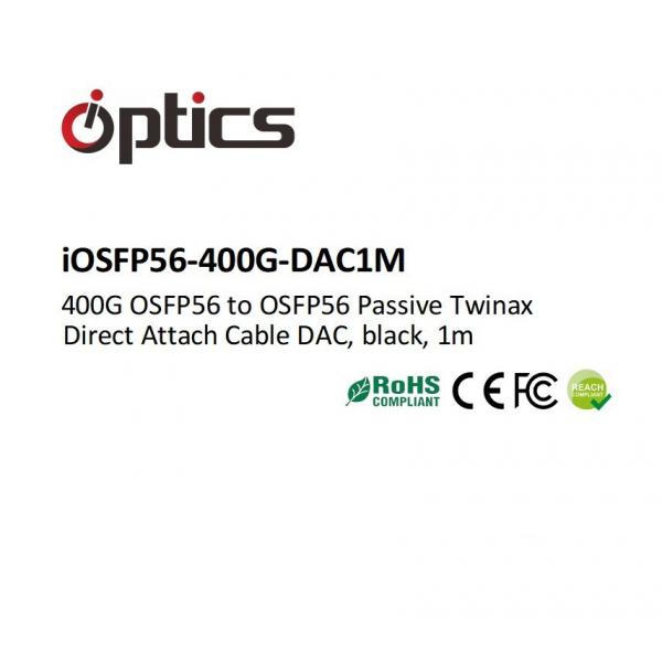 Quality 400G OSFP56 to QSFPDD (Direct Attach Cable) Cables (Passive) 1M 400G OSFP DAC for sale