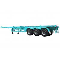 China 3 Axle Skeleton Container Semi Trailer 40ft Tri Axle Container Chassis factory
