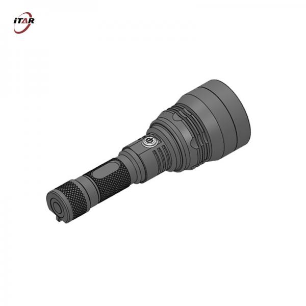 Quality 400 Lumen White Laser Flashlight 1.5KM Distance With Type C Port for sale