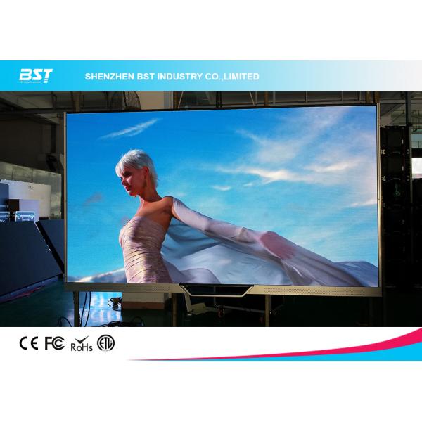 Quality P2.5 indoor advertising LED Display, HD Flexible LED Video Display 480 x 480mm for sale