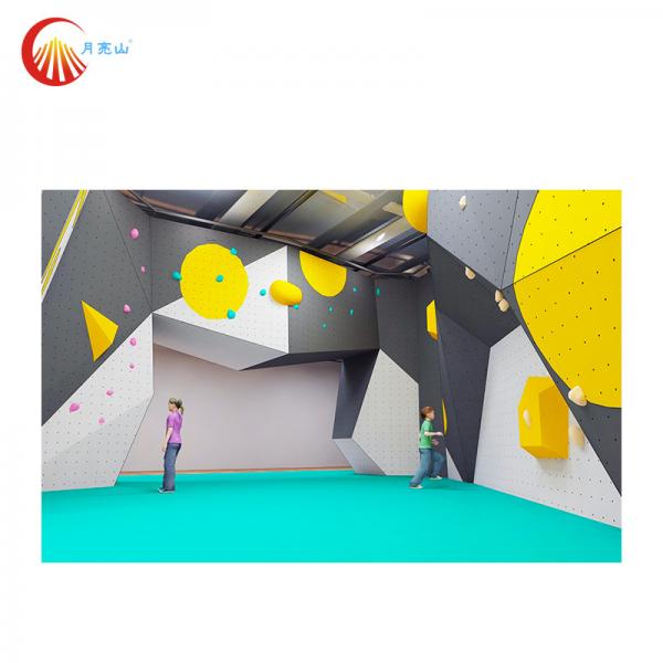 Quality Gym Boulder Climbing Wall Training Adult Kids Rock Climbing Wall For Sports Park for sale